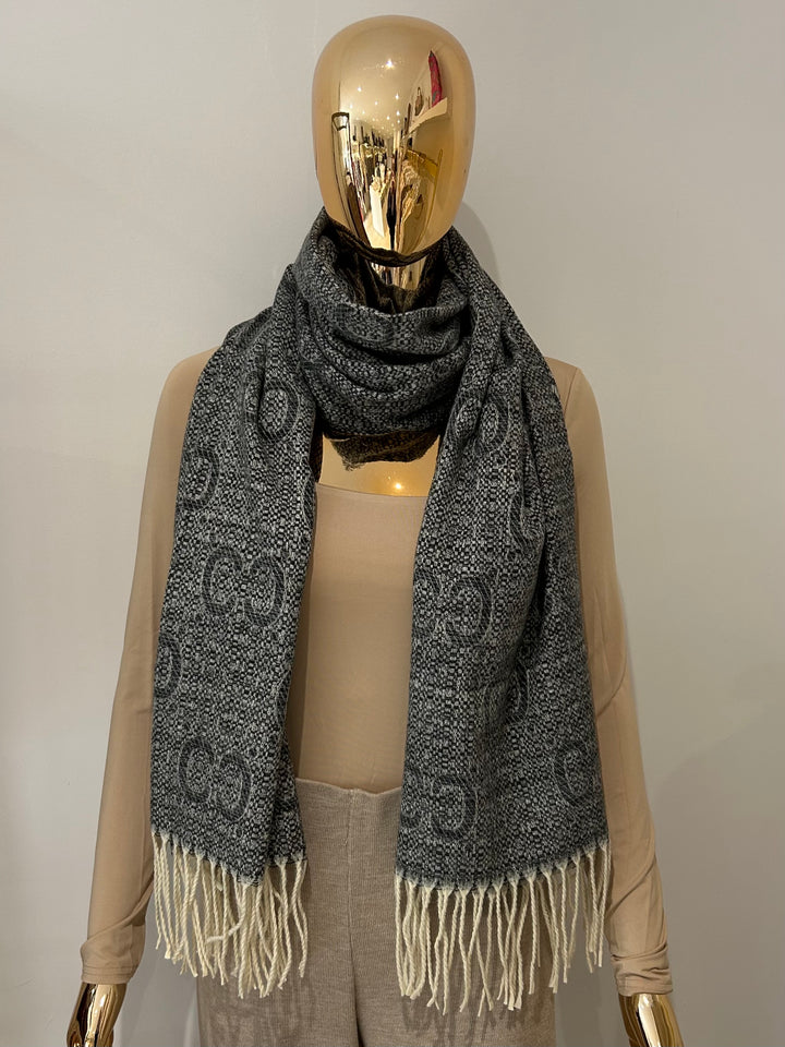 Designer Inspired Soft Knit Tassel Scarf (3 Colours)