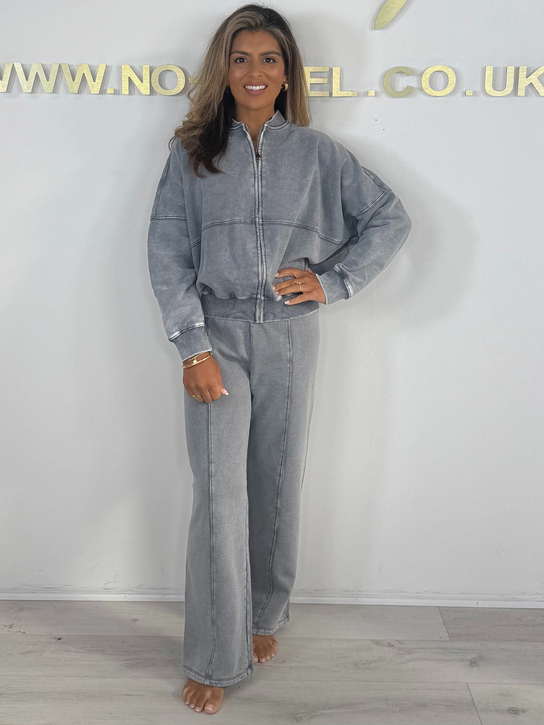 Zip Up Bomber Jacket Tracksuit (3 Colours)