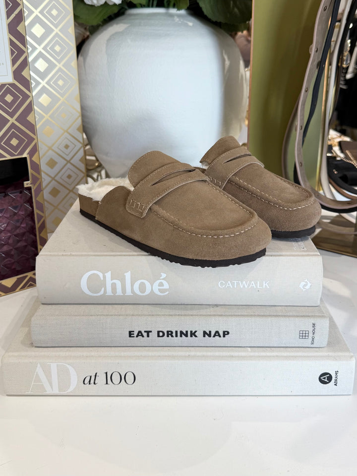 Slip On Fluffy Clogs