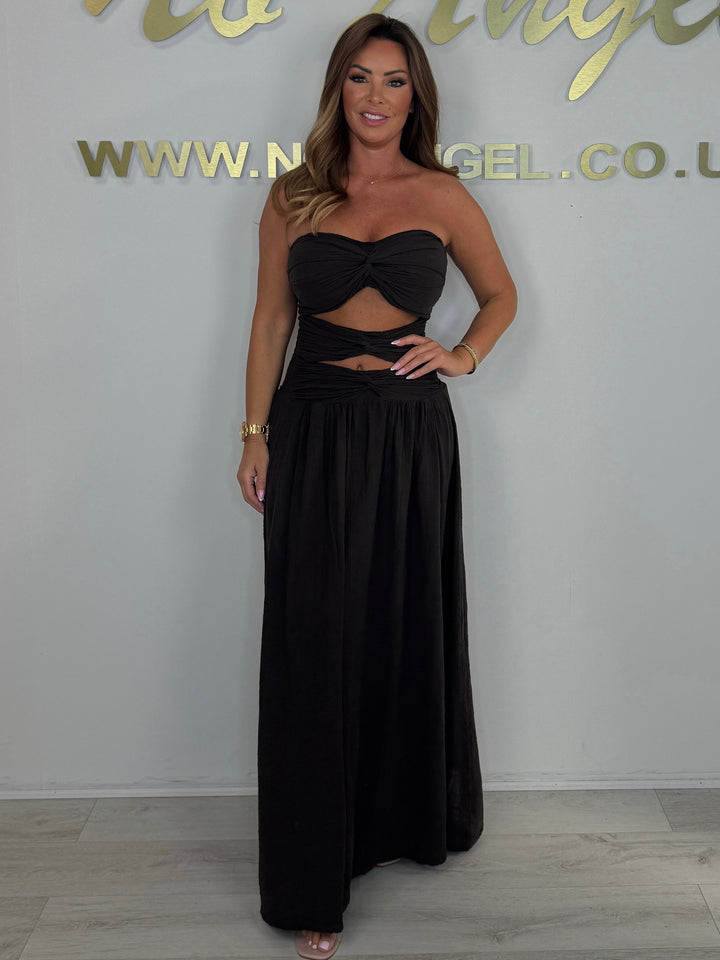 Knot Front Detail Maxi Dress (6 Colours)