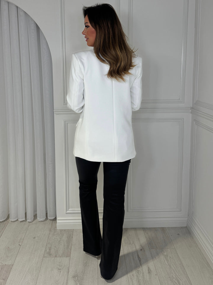 Manhattan Blazer (White)