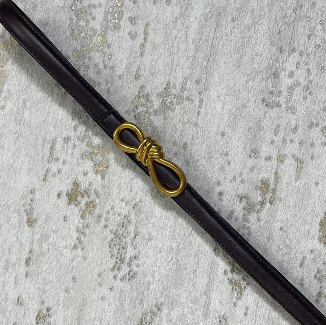 Gold Infinity Faux Leather Belt (4 Colours)