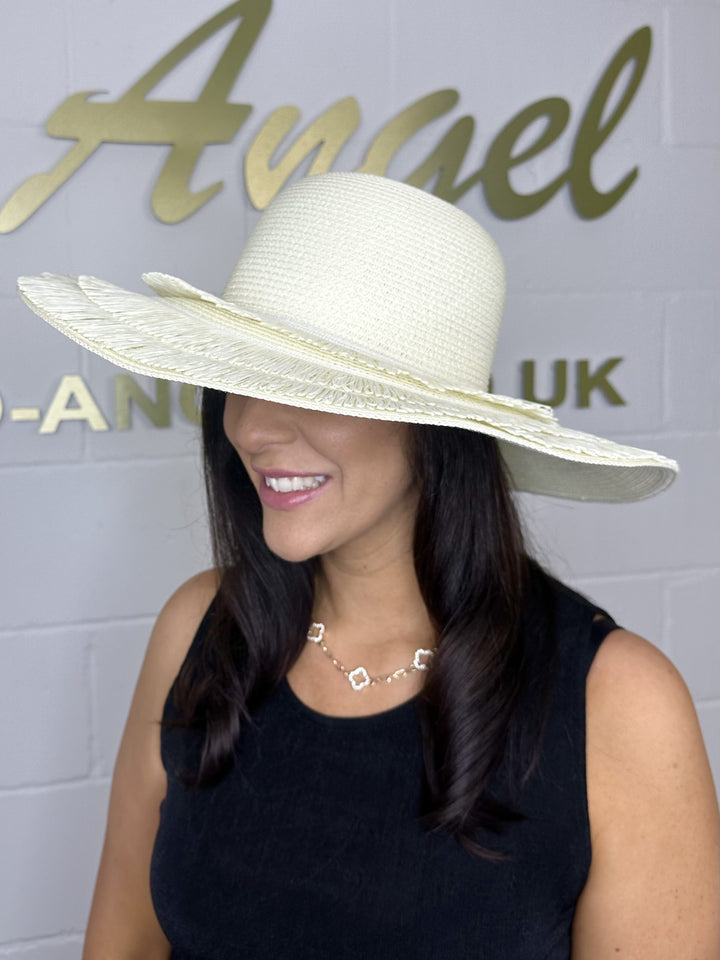Straw Fringe Hat (2 Colours)