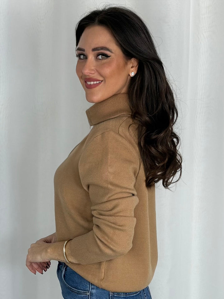 Collared Half Zip Knit Jumper (3 Colours)
