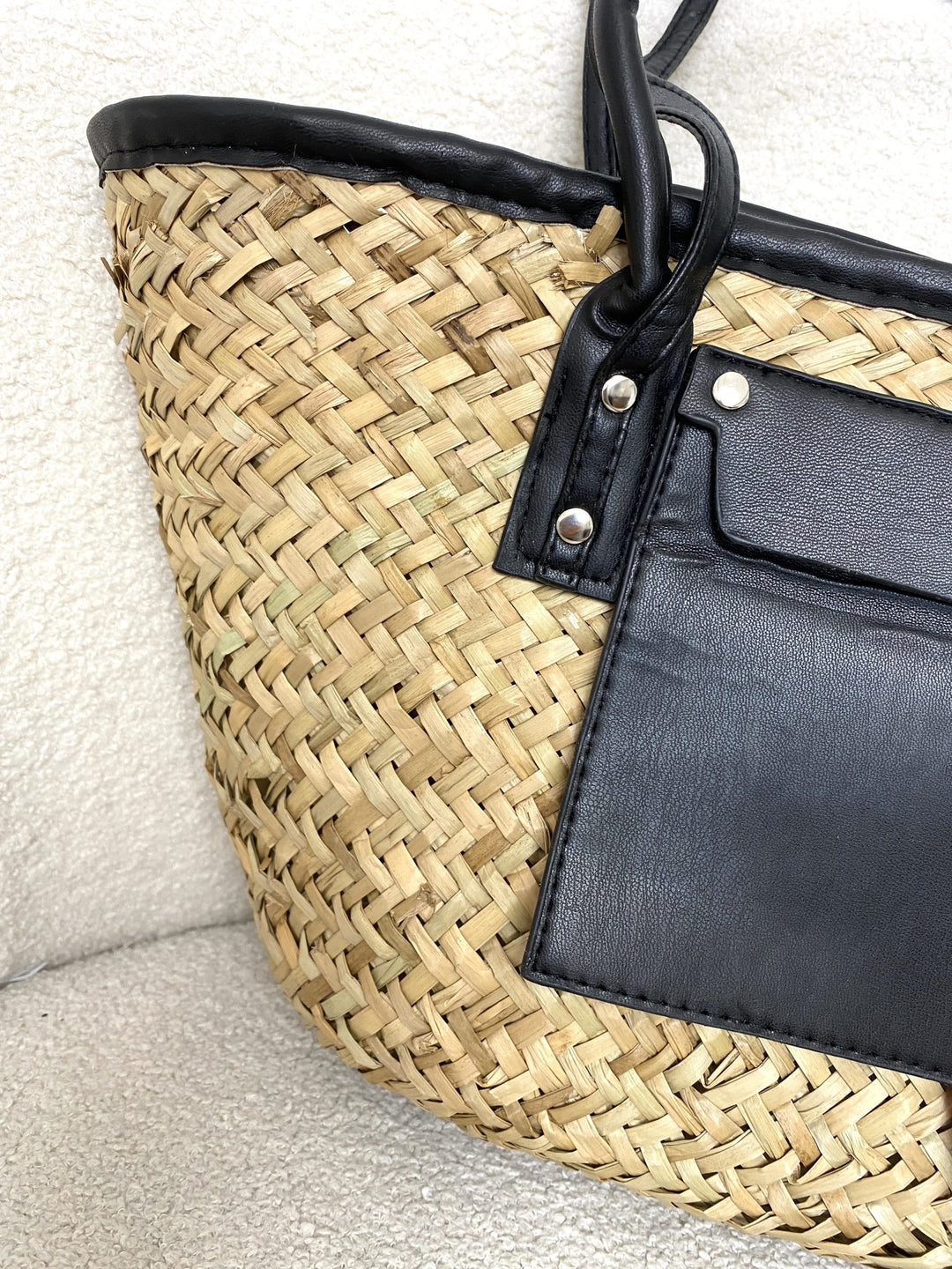 Detail Straw Woven Bag (3 Colours)