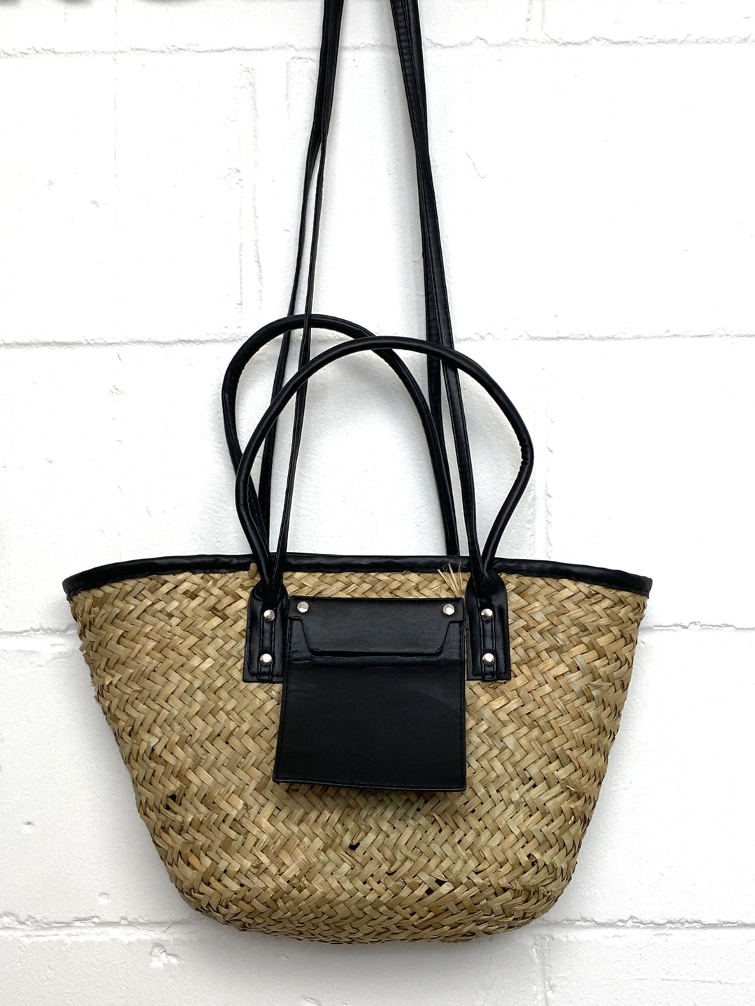 Detail Straw Woven Bag (3 Colours)