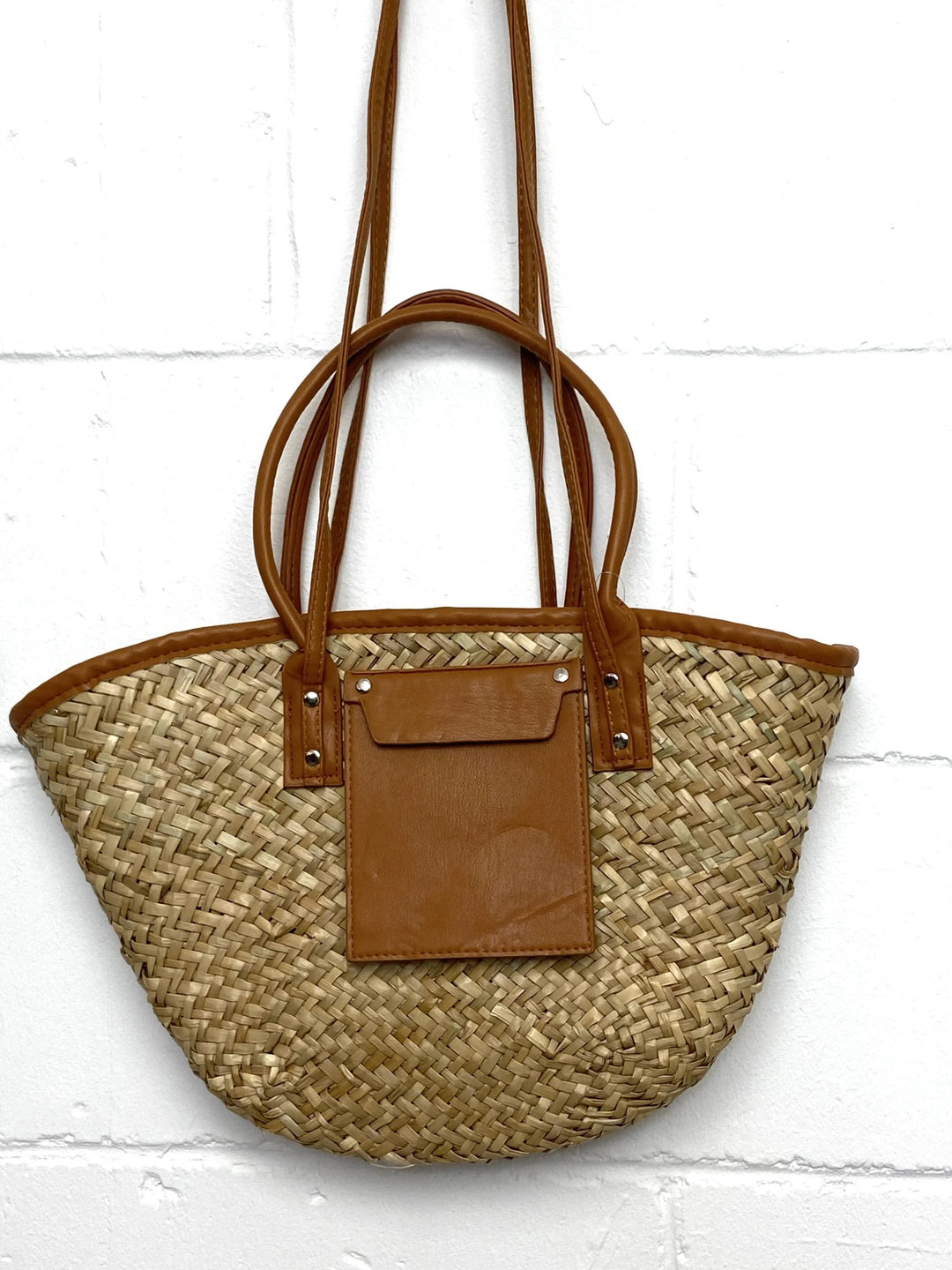 Detail Straw Woven Bag (3 Colours)