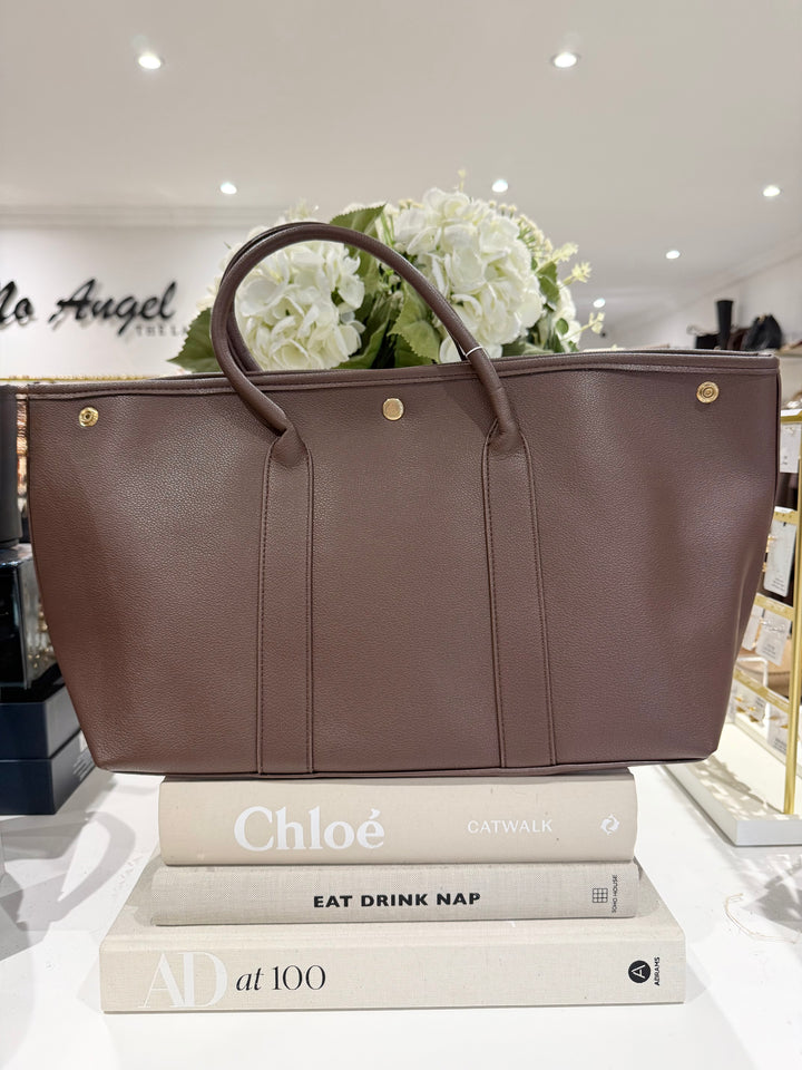 Luxe Oversized Structured Tote Bag (6 Colours)