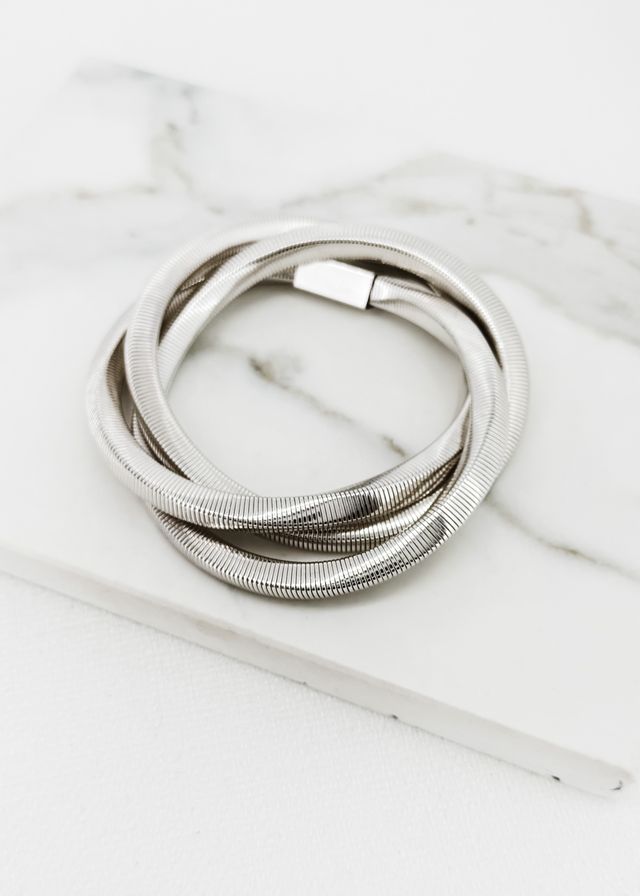 Elasticated Triple Bracelet (2 Colours)