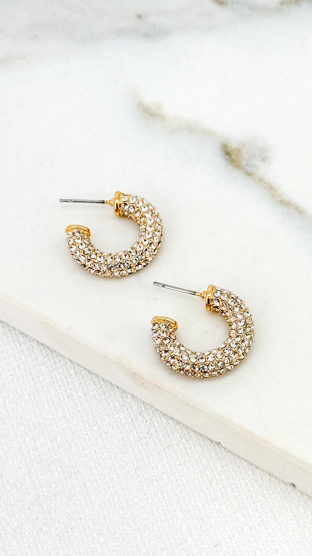 Rhinestone hoops discount